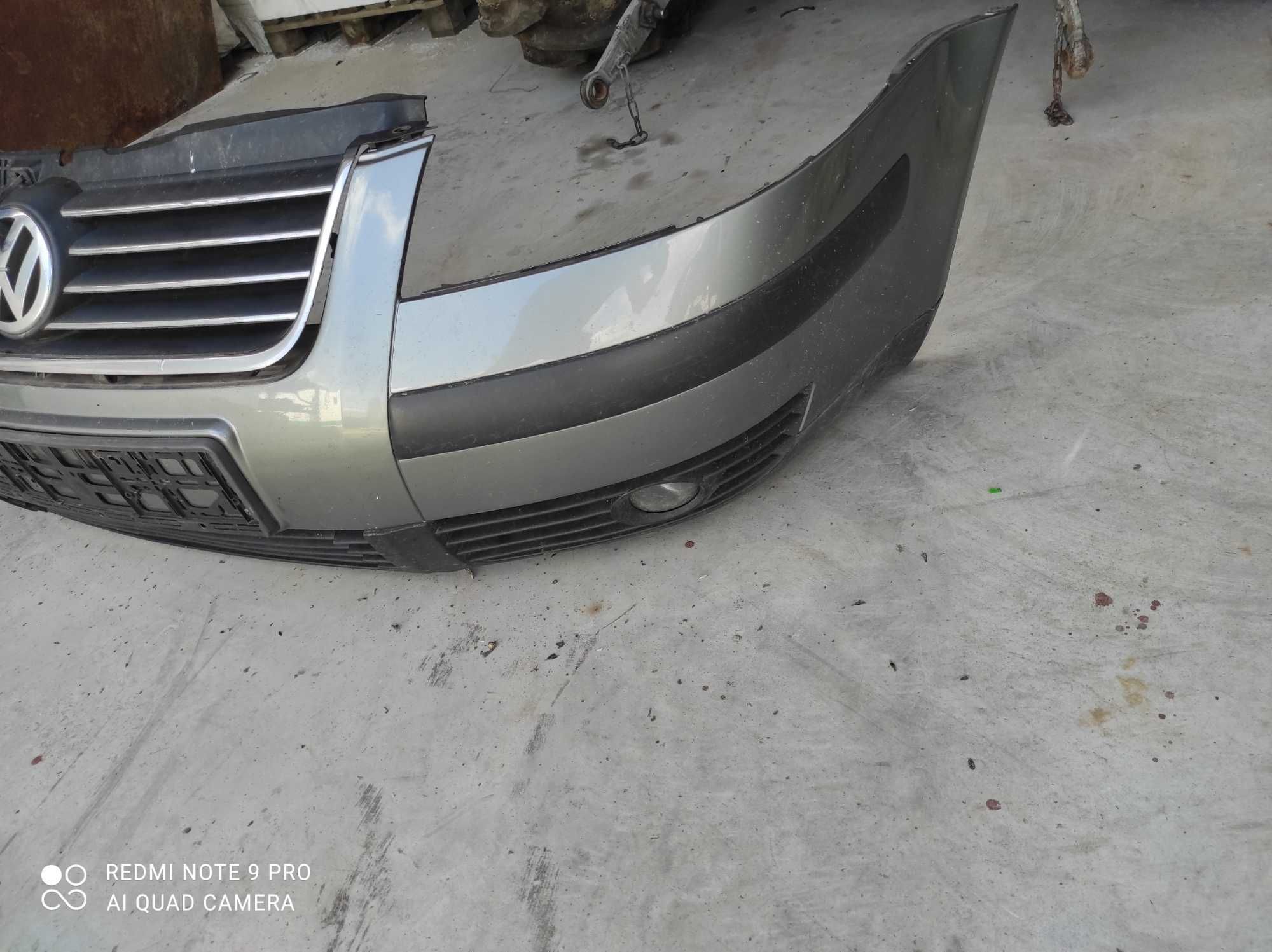 VW Passat B5 fl LD7W zderzak przedni lampy oryginał kompletny