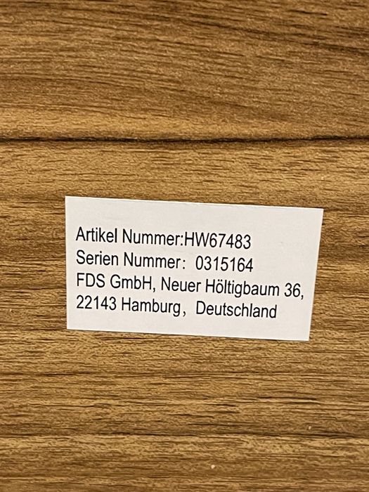 Stol biurowy mały rozkładany na kołkach HW67483
