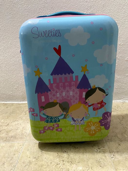 Mala Trolley das Princesas – Bom Estado