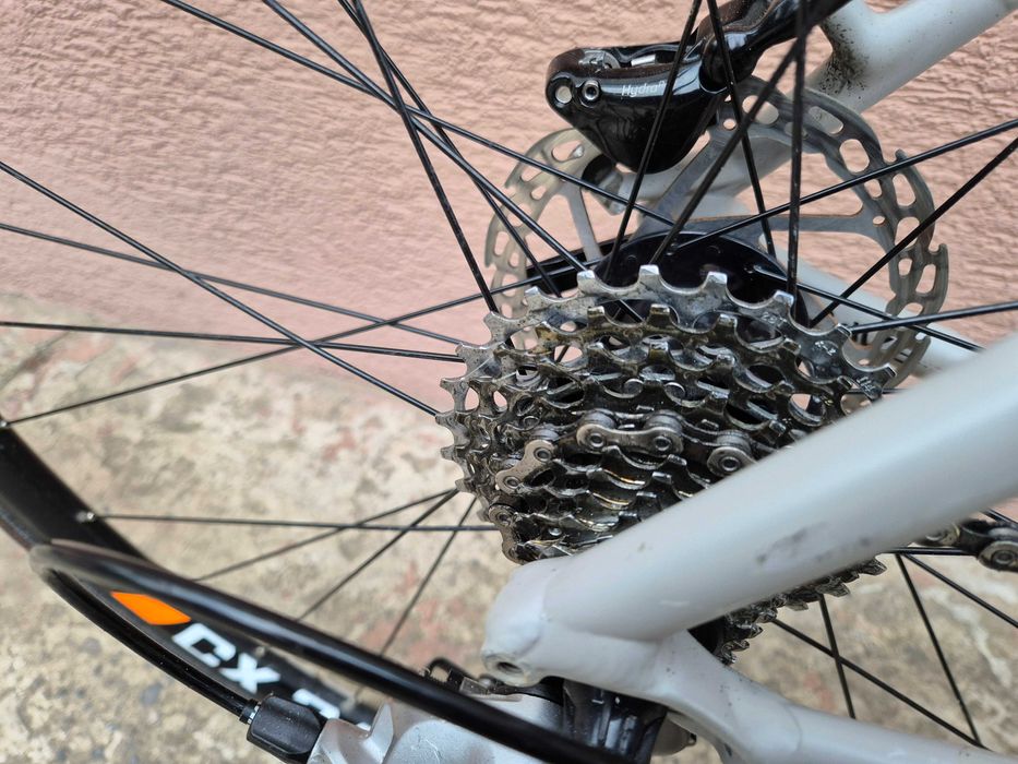Rower szosowy, przełaj CX, Cannondale CaadX, hydraulika, Sram Rival