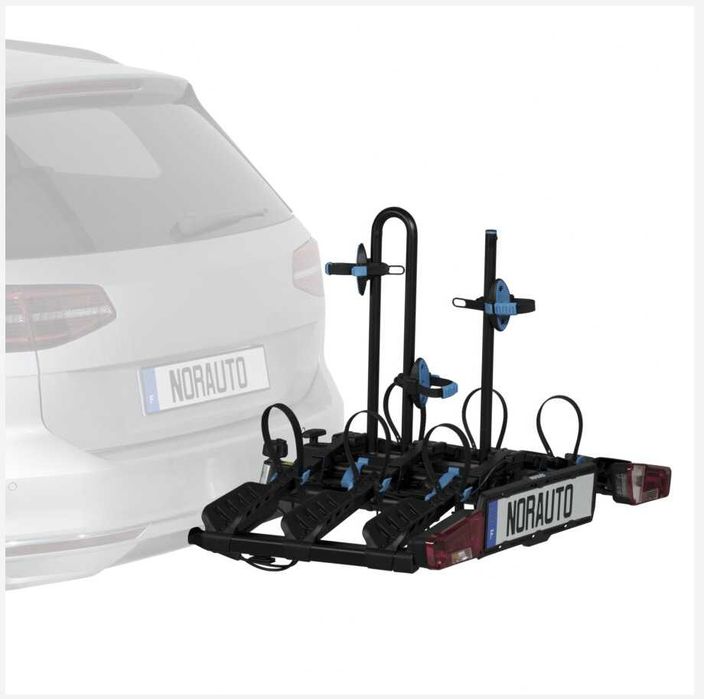 Reboque de 3 bicicletas Norauto DECK 200-3 NOVO!