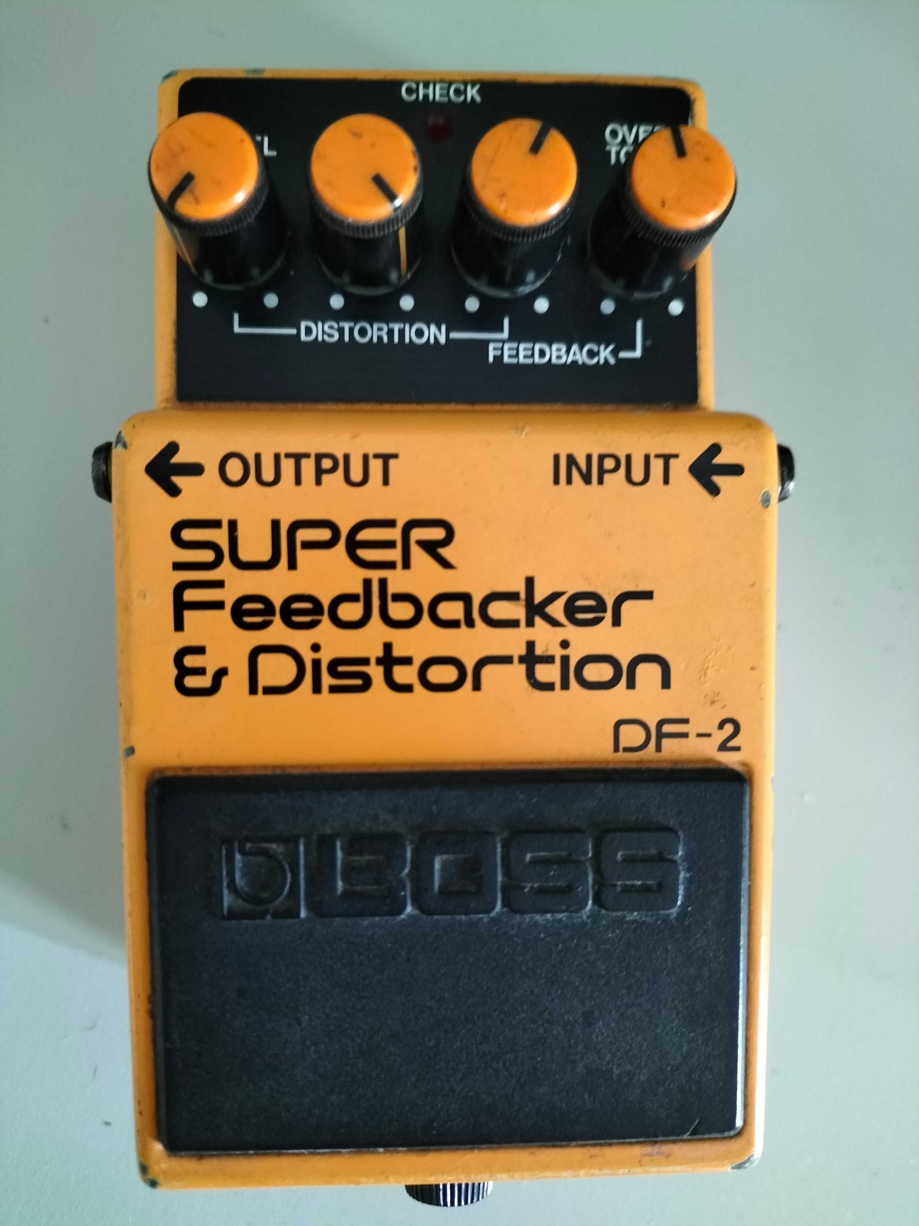 Boss DF-2 Super Feedbacker and Distortion 1985 Japan MIJ pedal