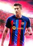 Foto Plakat zdjęcie LEWANDOWSKI BARCELONA 50x70cm