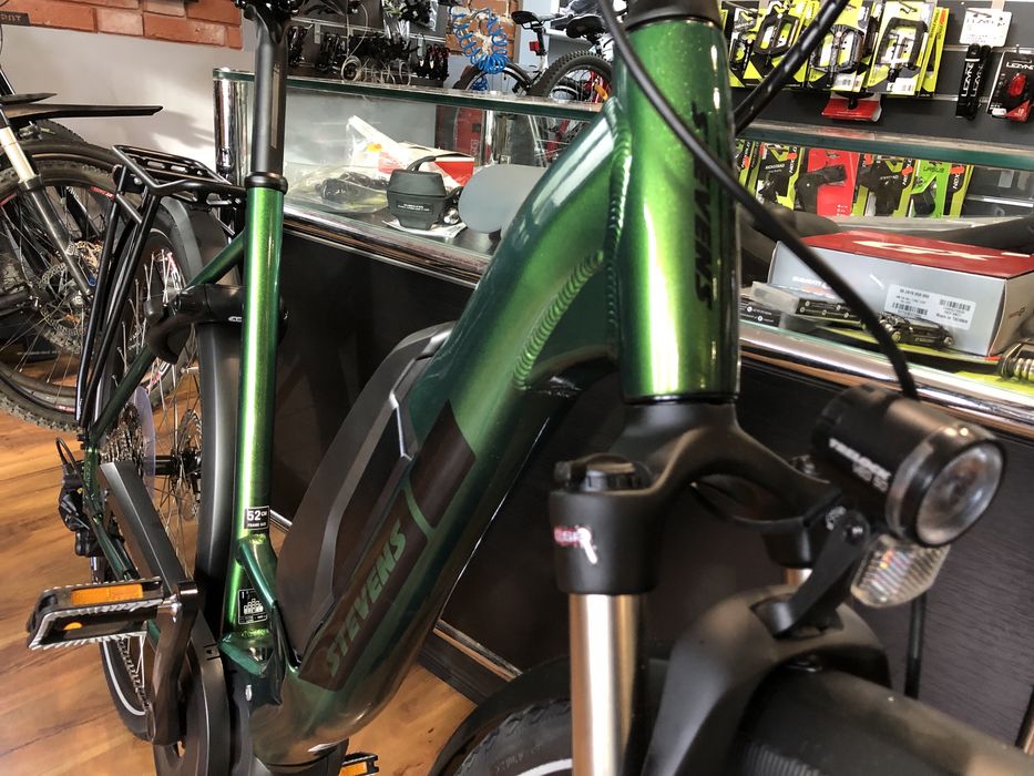 Rower elektryczny trekkingowy Stevens E-Bormio rozm M ebike super cena