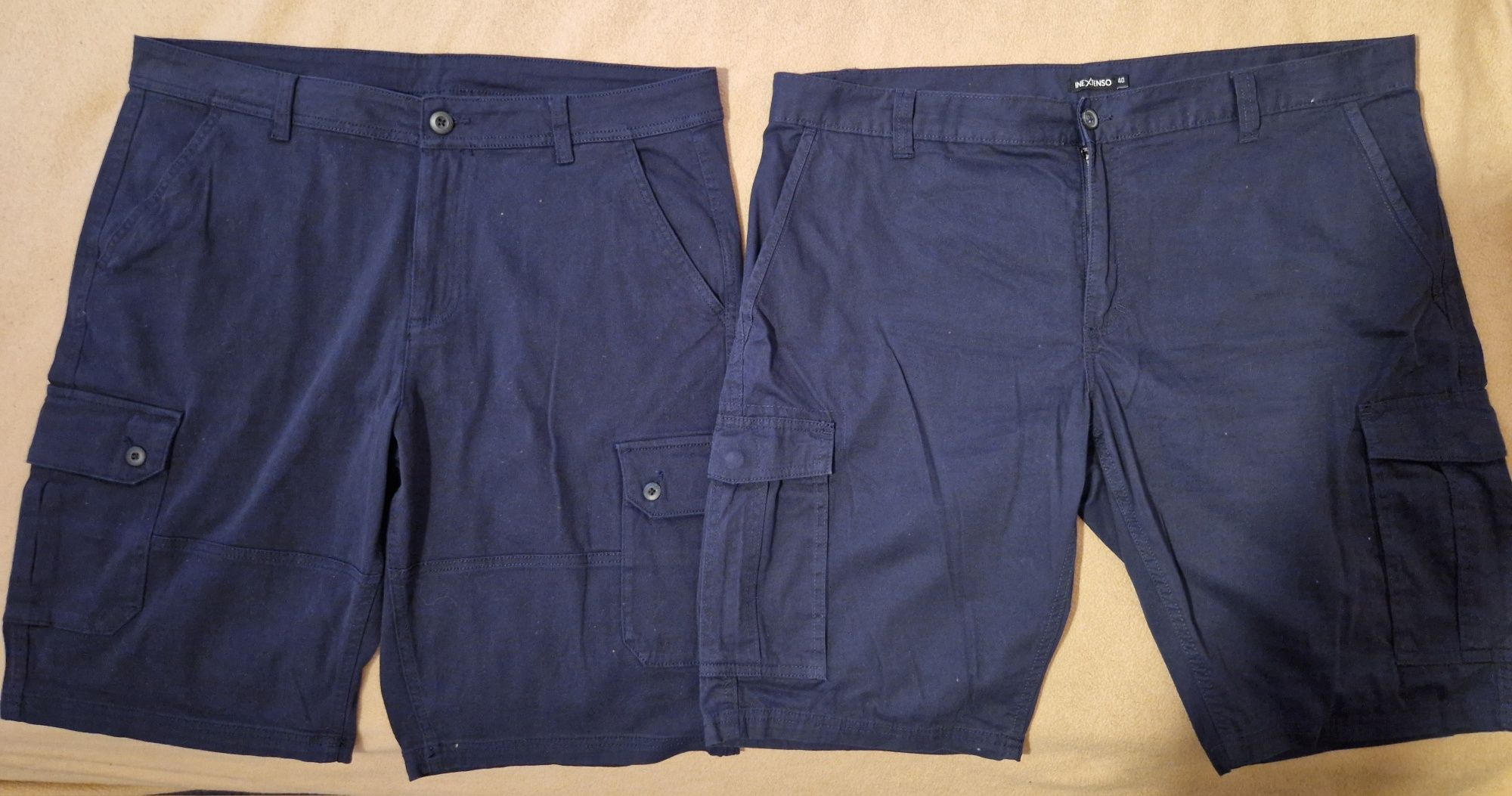 Calções bermudas novas com bolsos laterais em sarja
Xl n 48 n 50
Fabri