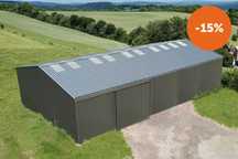 Galvanizado armazém movel - galpão com portas de correr 400m2