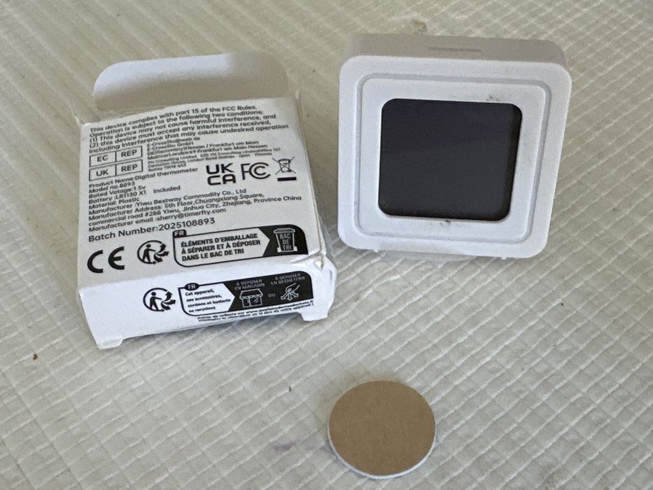 Termómetro e Higrómetro digital (Termohigrómetro)