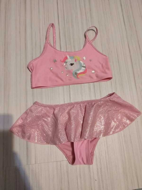 strój kąpielowy dwuczęściowy rozm. 110/116 firmy H&M
