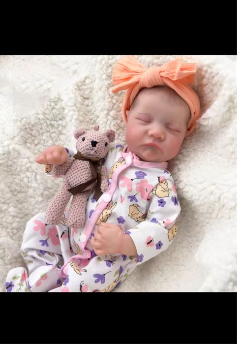 Лялька реборн 46 см дівчинка reborn