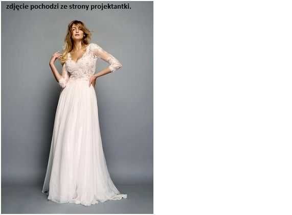 Sprzedam suknię ślubną S. Kopczyńska r. 36