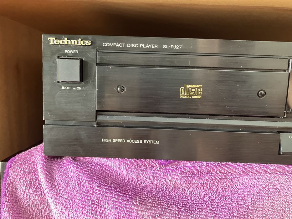 Leitor cds technics