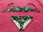 Biquini Tamanho 3XL Folhas Verdes
