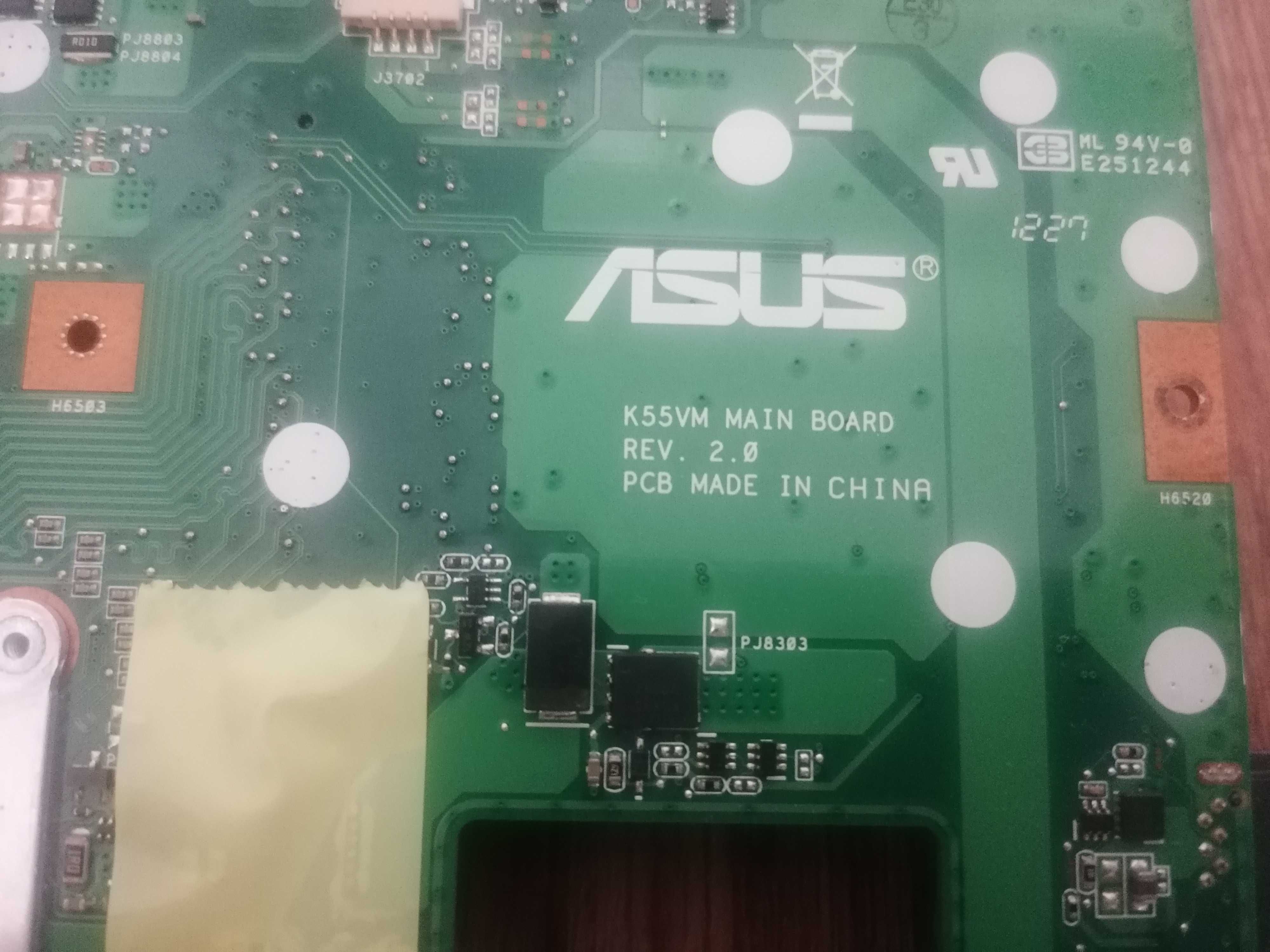 Материнська плата Asus K55VM REV 2.0 - НЕ РОБОЧА
