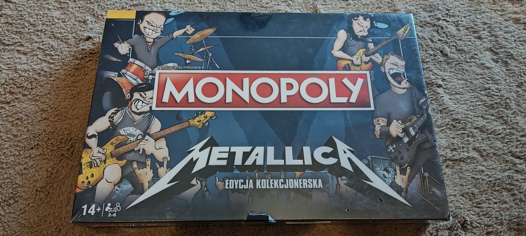 Monopoly Metallica Rock Metal 666