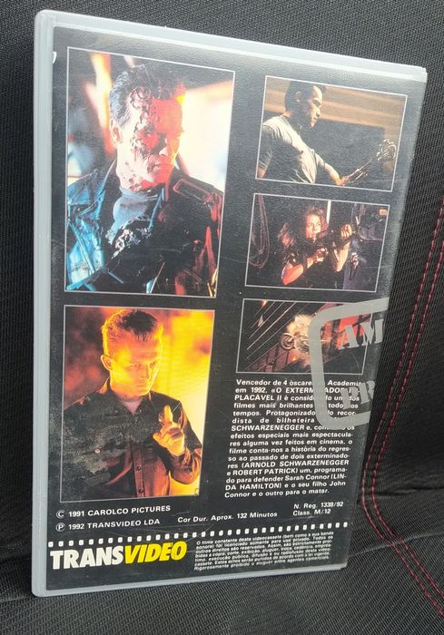 Exterminador Implacável 2 - O Dia do Julgamento - VHS Amostra de Promo