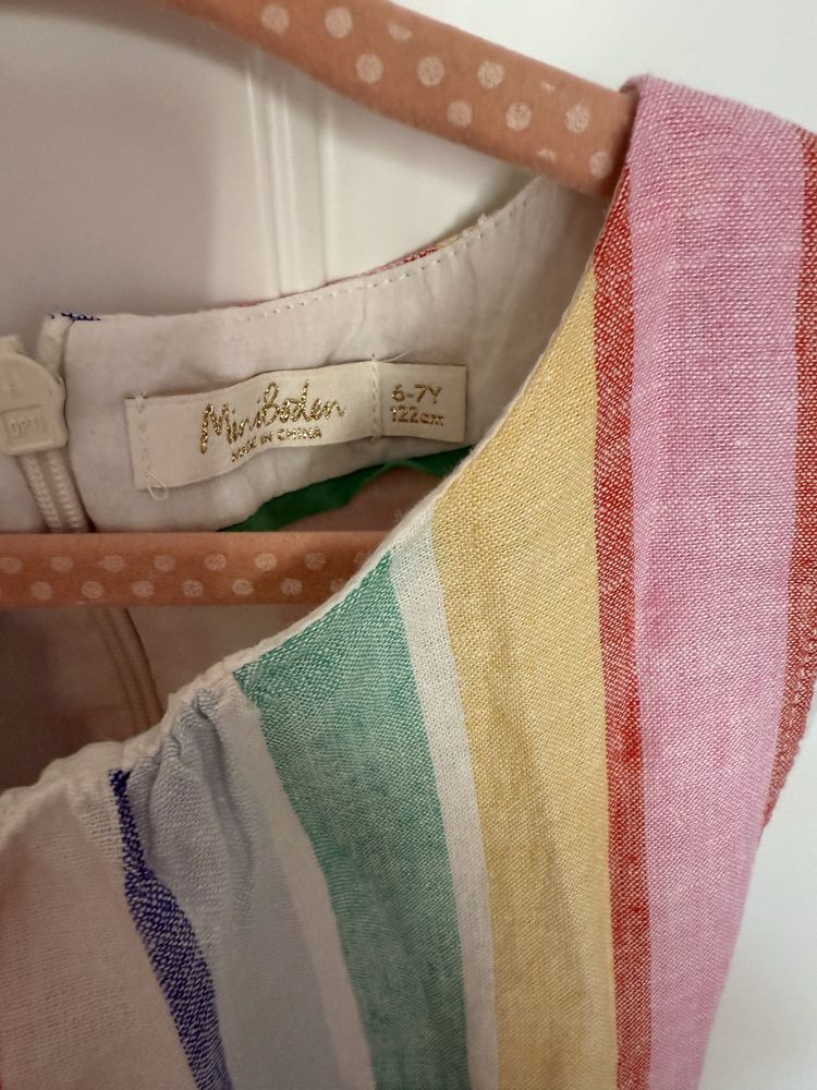 Sukienka mini Boden 122 cm