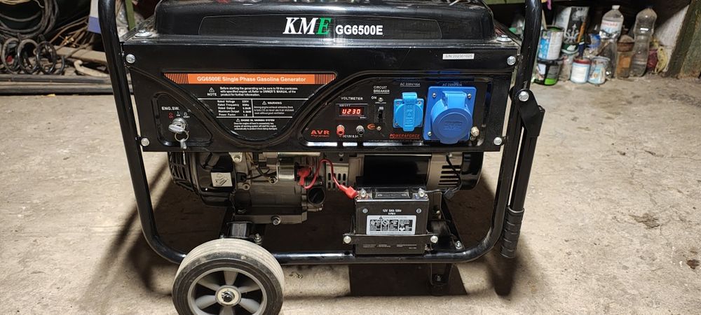 Бензиновий генератор KME GG6500E