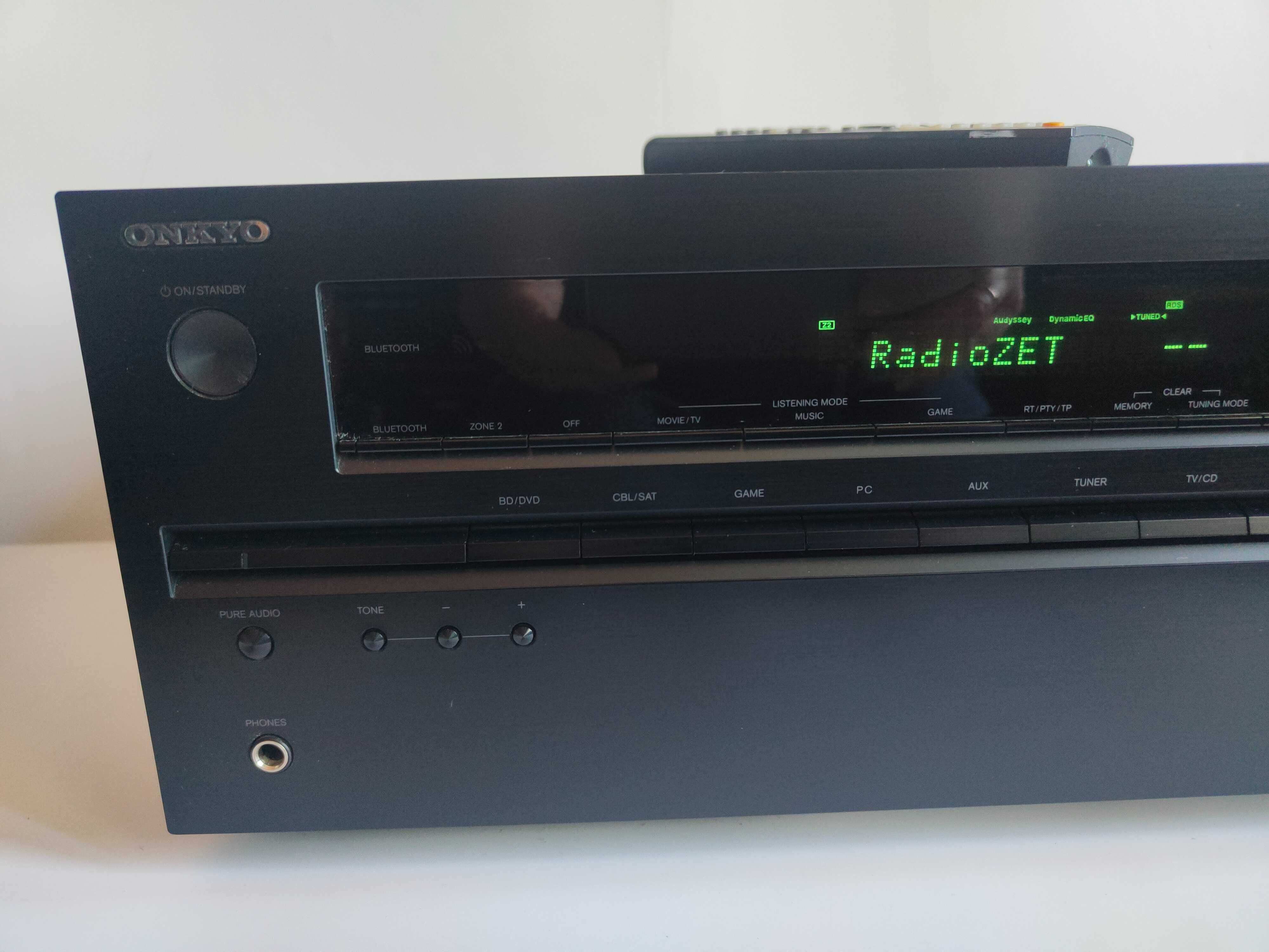 Amplituner ONKYO TX-NR626 z pilotem