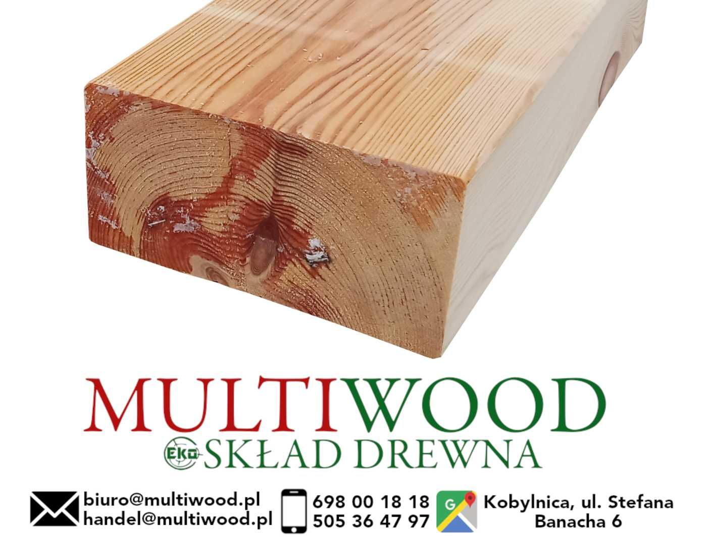 Drewno strugane konstrukcyjne 100x200 KVH C24 Belka