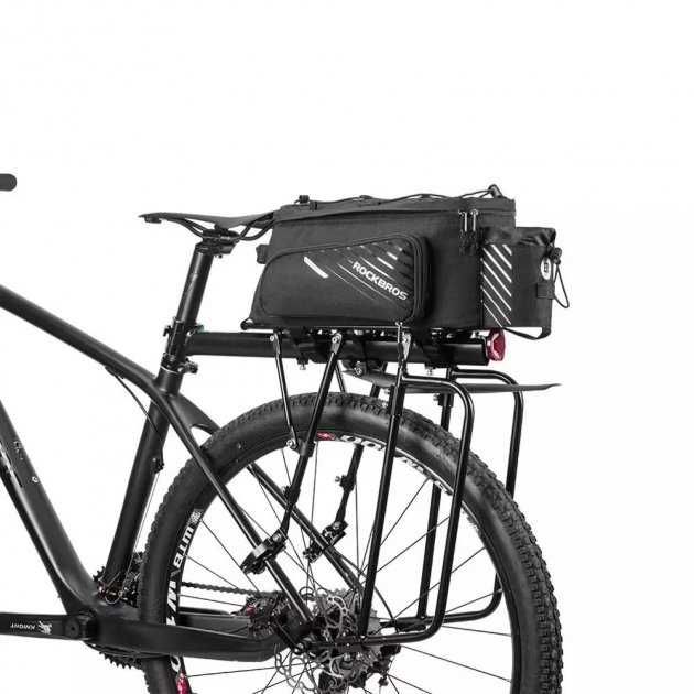 Велосипедна сумка на багажник RockBros A9 байкпакінг 9-12 літрів