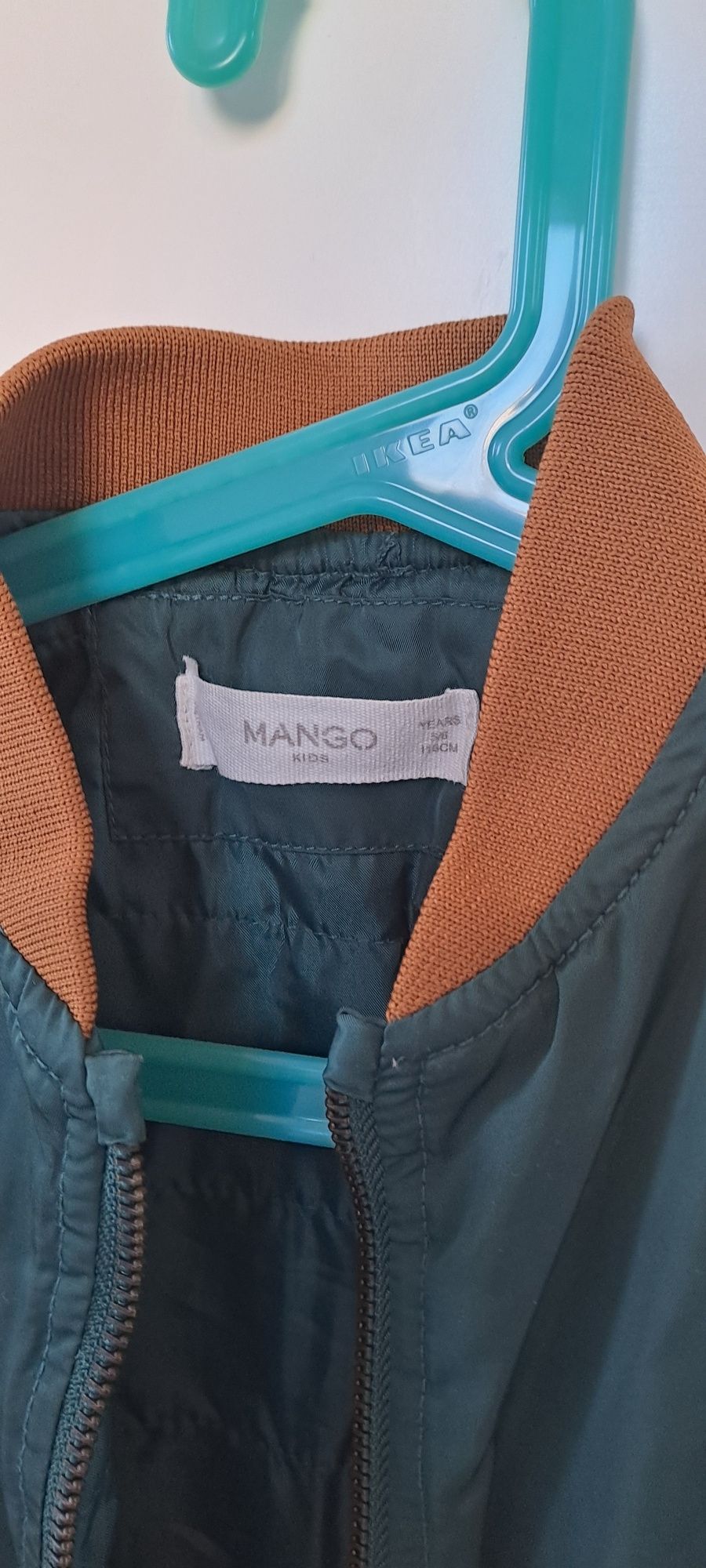 Kurtka Mango bomberka zielona 116