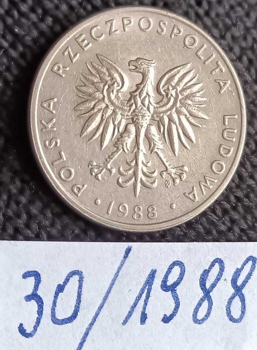 20 złotych "Duże" z 1988 roku - Stan III