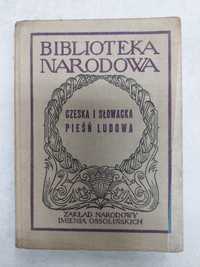 Czeska i słowacka pieśń ludowa. 1960