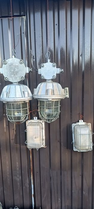 Lampy przemysłowe  PRL