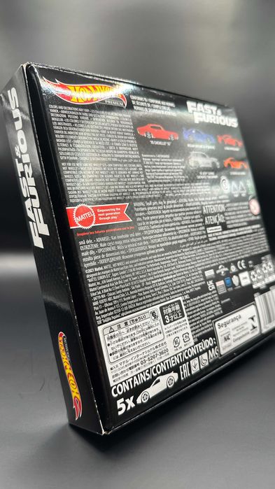 Hot wheels Caixa Fast & Furious Premium