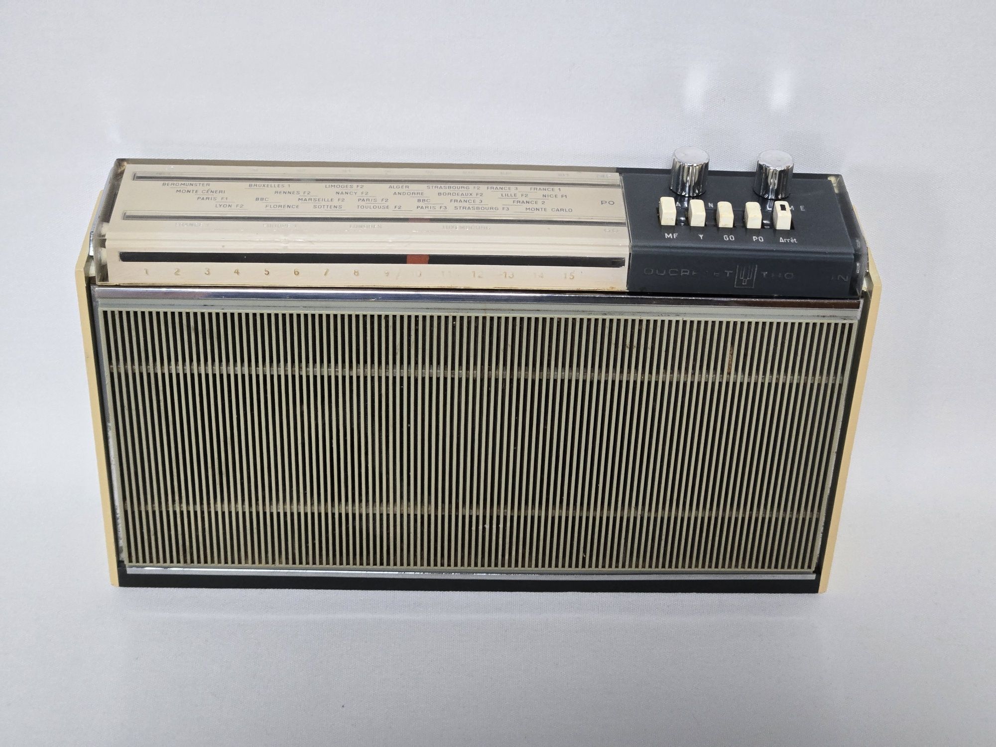 Rádio antigo reparado Ducretet-Thomson
