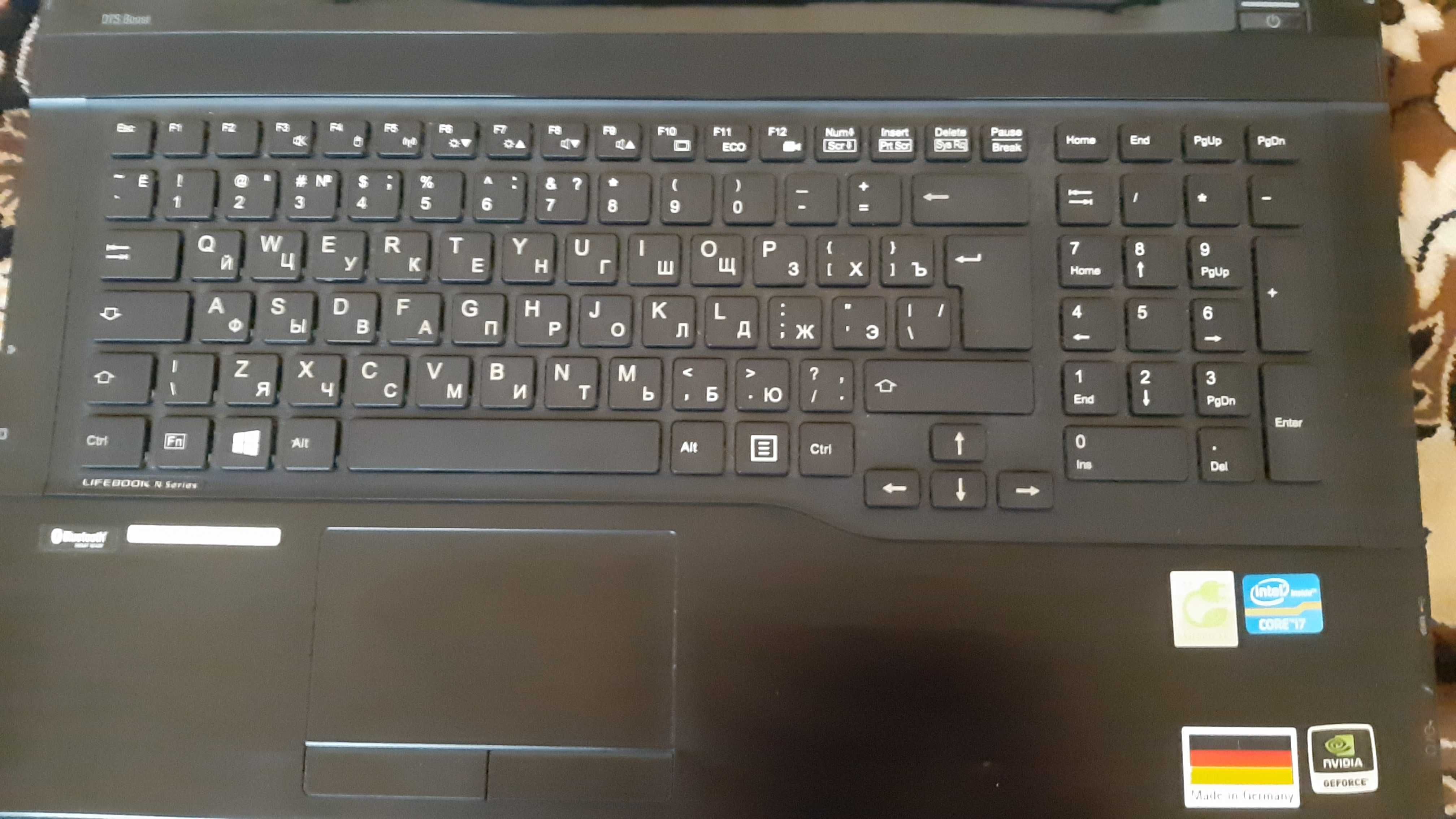 Fujitsu LifeBook NH532 17.3, i7 3630q, 8gb, 500gb