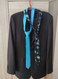 Garnitur (marynarka + spodnie + 2 krawaty)