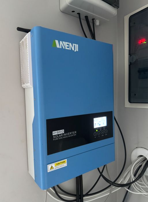 Інвертор Anenji 6.2 kw 48V з  WiFi  з комплектом батарей 4,5 кв (б/у)