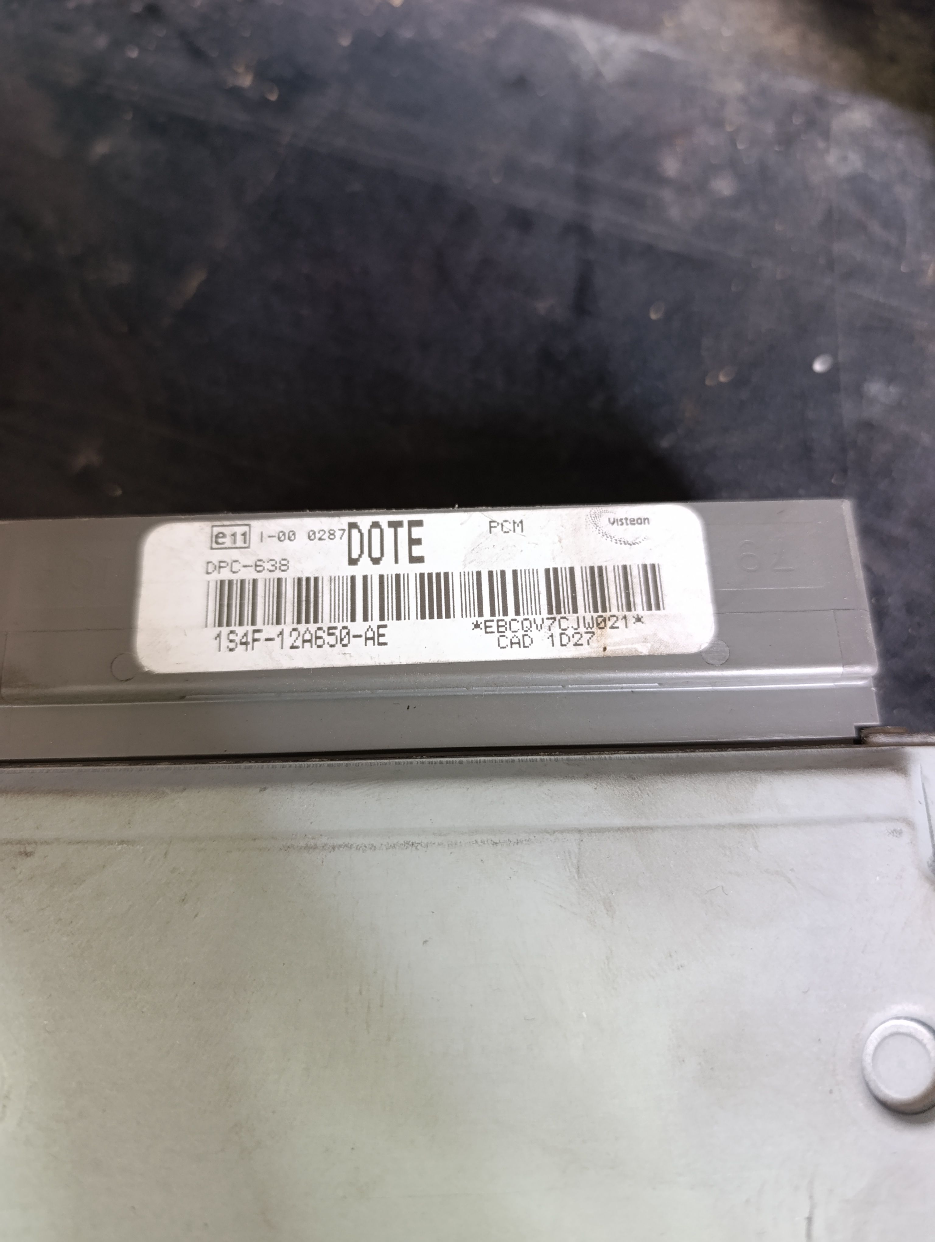 Centralina Ford Focus 1.8 tdci 1S4F-12A650-AE