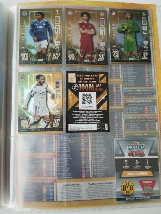 Cartas Match Attax 2021/2022