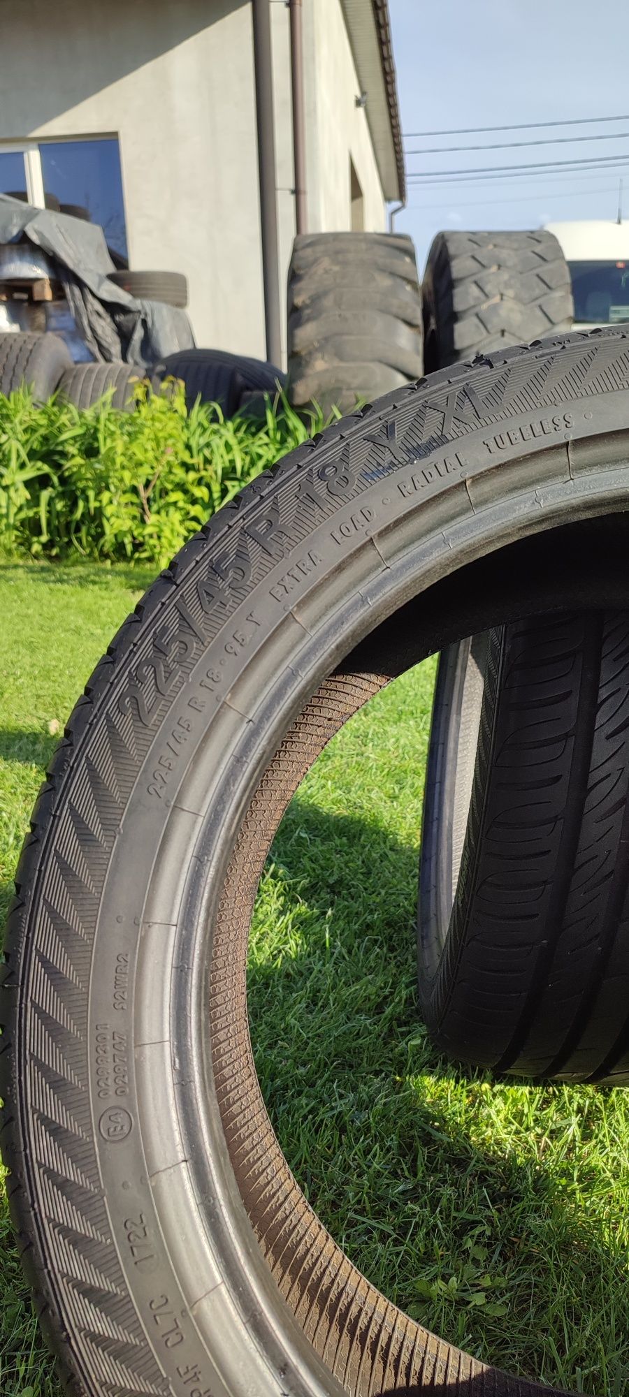 Шини літні 225/45R18 Gislaved 22рік 90%