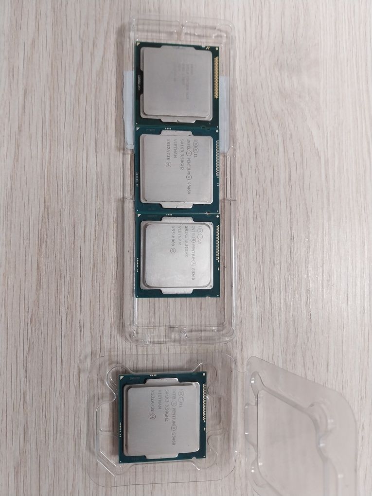 Procesory Intel Pentium G3460, G3260, G630