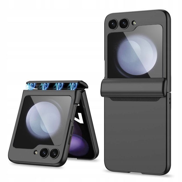 Etui Tech-Protect Icon Magnetic do Galaxy Z Flip 5 - Czarny