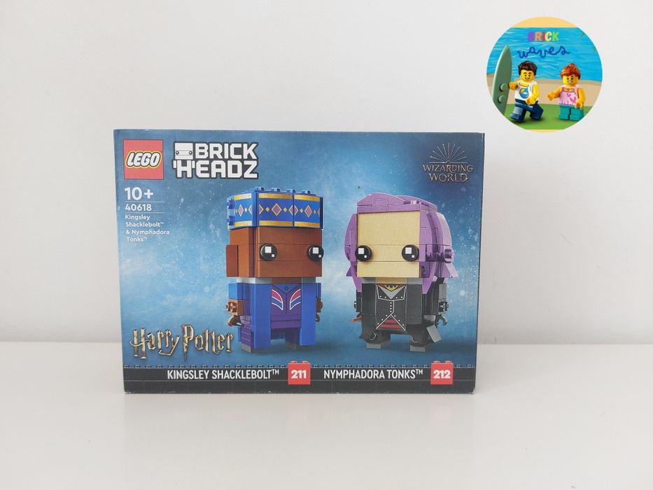 ENVIO GRATIS-LEGO 40618 Kingsley Shacklebolt & Nymphadora Tonks