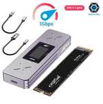 Dysk zewnętrzny SSD M2 1TB / zestaw dysk Crucial + obudowa Jeyi