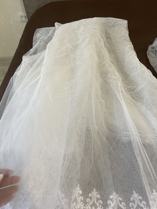 Тюль фатін однотона