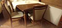 Stół i 6 krzeseł Bawaria BRW