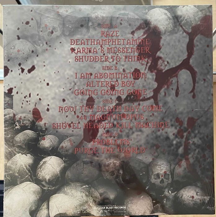 2LP (Red) Exodus - Shovel Headed Kill Machine