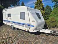 Hobby 500 De Luxe KMFE  mover, łóżka piętrowe, przyczepa kempingowa