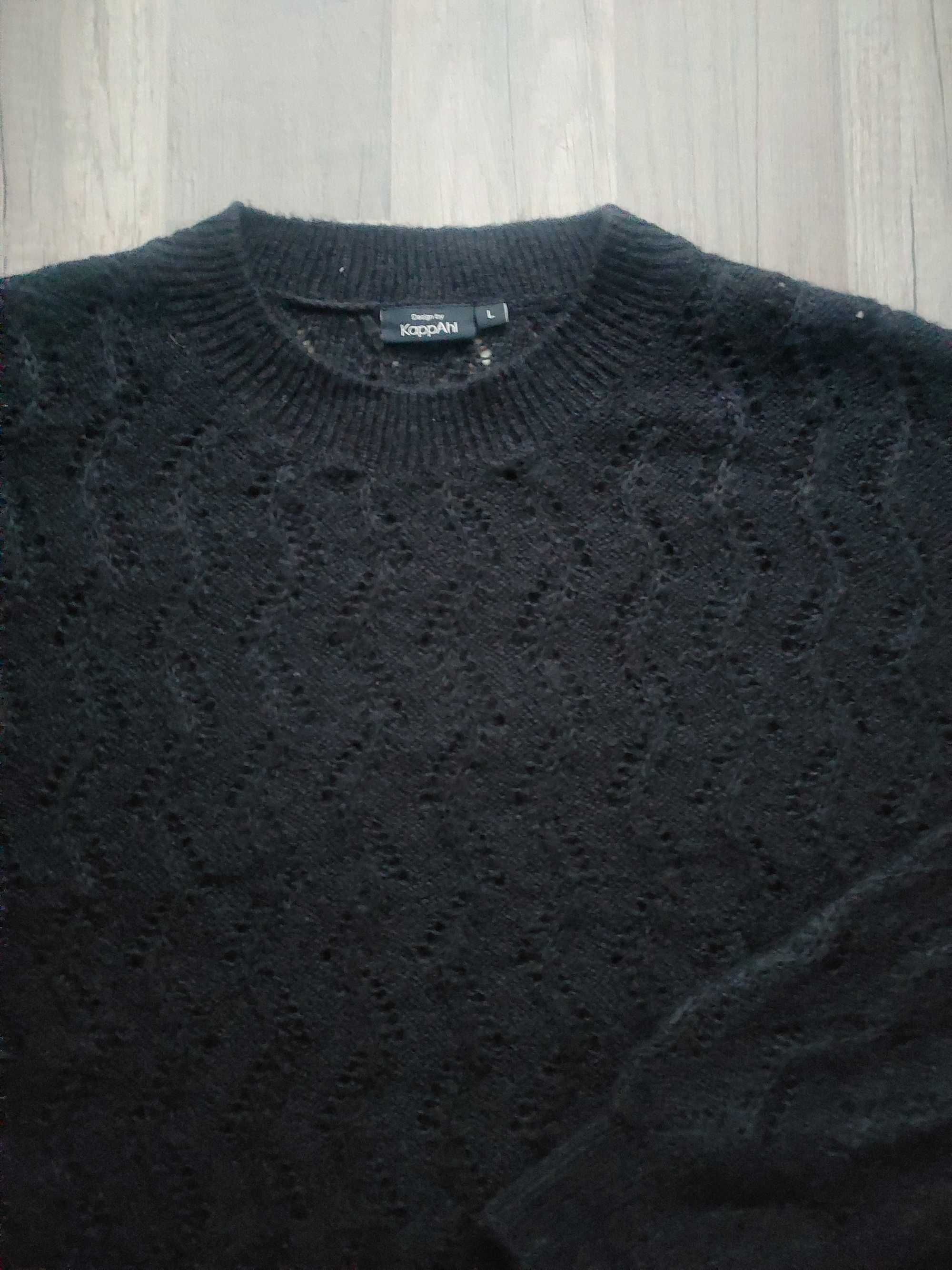Czarny sweter Kappahl L