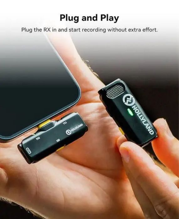 Безпровідна мікрофонна система Hollyland LARK  C1  DUO(HL-LARK C 1 DUO