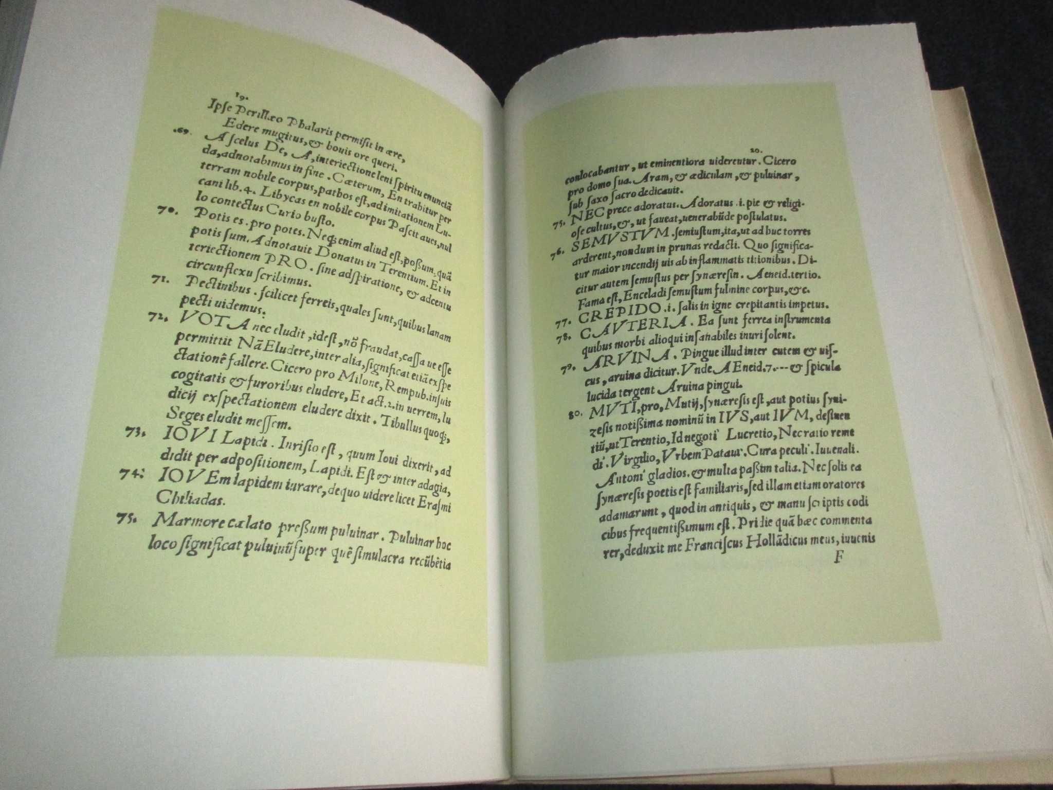 Livro Vincentius Levita et Martyr Textes III André de Resende 1981