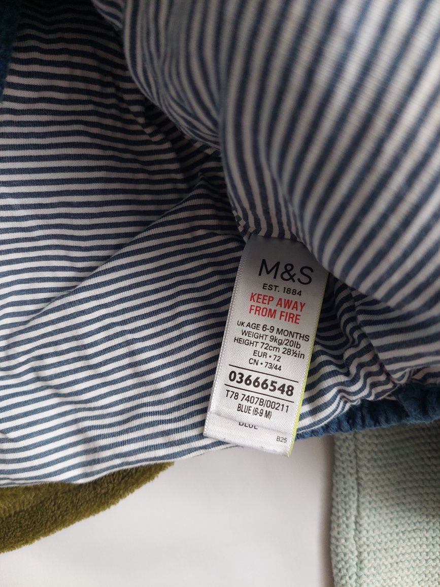 Paka ubranek chłopiec 74 80 jesień zima