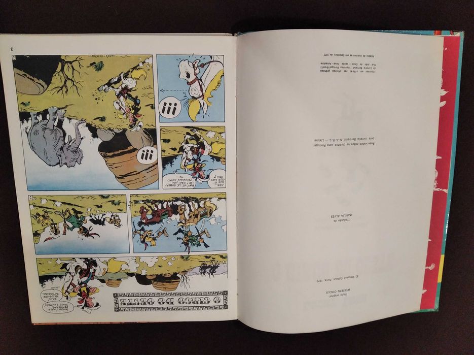 Lucky Luke - O Circo do Oeste (edição antiga)