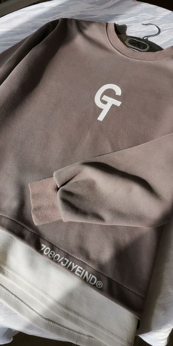 Стильний оверсайз світшот/кофта (унісекс) - Ідеально на ріст 155 см